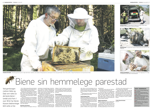 Parestasjonen vår på Dale i Vaksdal Parestasjonen vår på Dale i Vaksdal