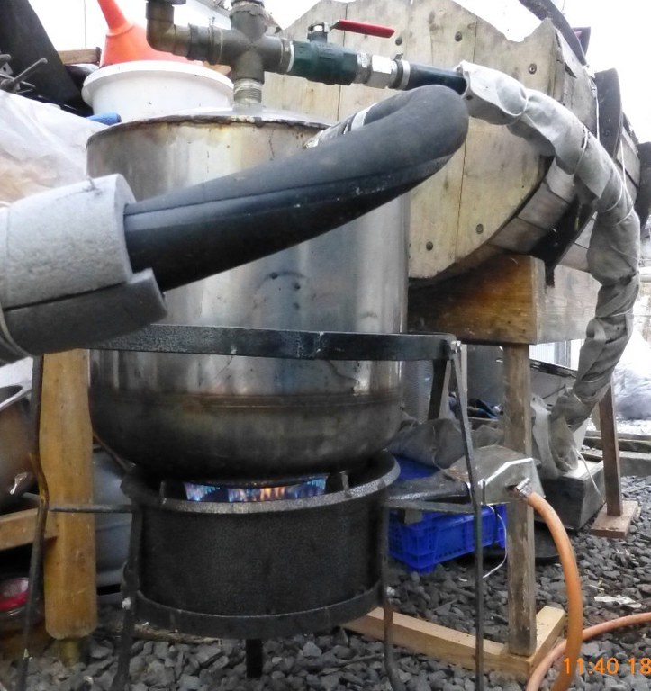 Damptanken til Finn Rosvoll