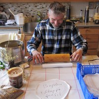 Kjevling på matpapir