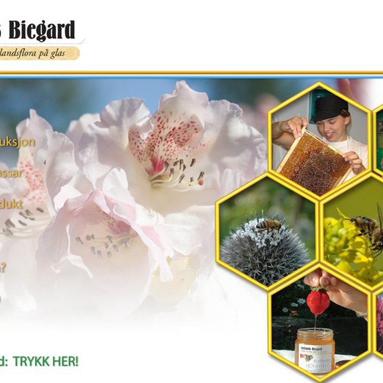 Søylands bigard sin logo på bilen