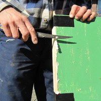 reinskjæring av skumm