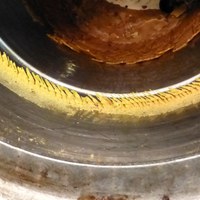 flott voksrand i senterfuge