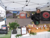 Julemarknad på Fisketorget i Bergen